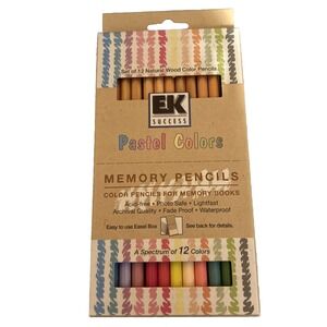 EK‎ Success Pastel Colored Pencils For Memory Books Set Of 12